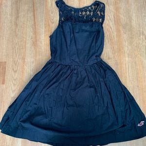 Navy Blue Hollister Dress